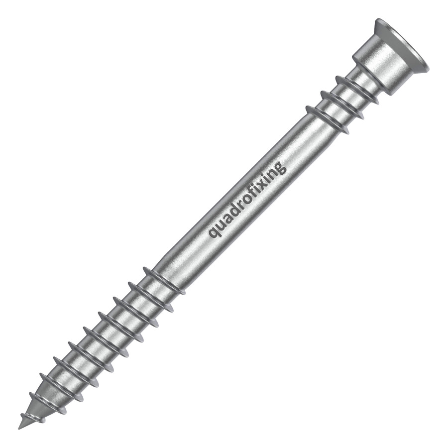 Teraszcsavarok 5,5 mm, rozsdamentes acél A4, hengeres fej, viaszolt (100 db)