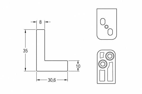 Indító és záró teraszklipsz (10 db) 4