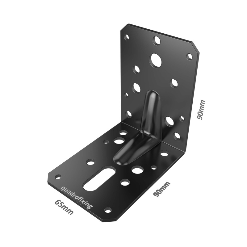 Fekete sarokvas profilozott 3