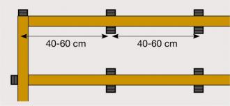 Gumená tlmiaca podložka 4x80x40 mm (100 ks)