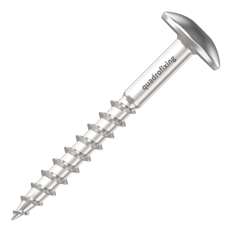 HPL homlokzati csavarok 4,8 mm, A4 rozsdamentes acél