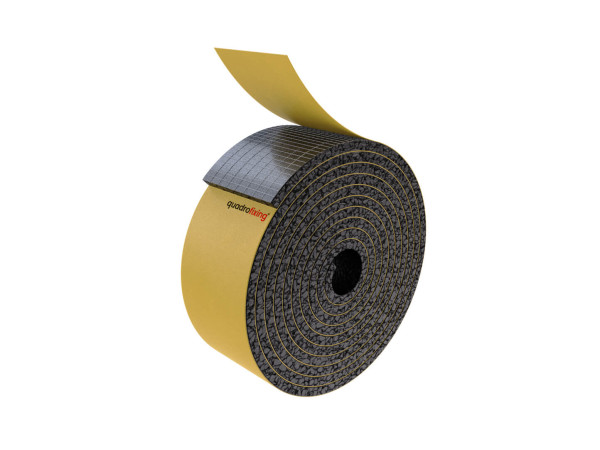 Terasz csillapító alátét csíkokban – öntapadó - 2000x40x4 mm