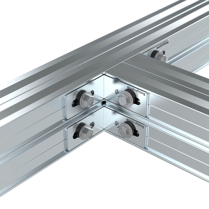 Alumínium teraszprofil 50×40×4000 mm | QFX-ALU 50 2