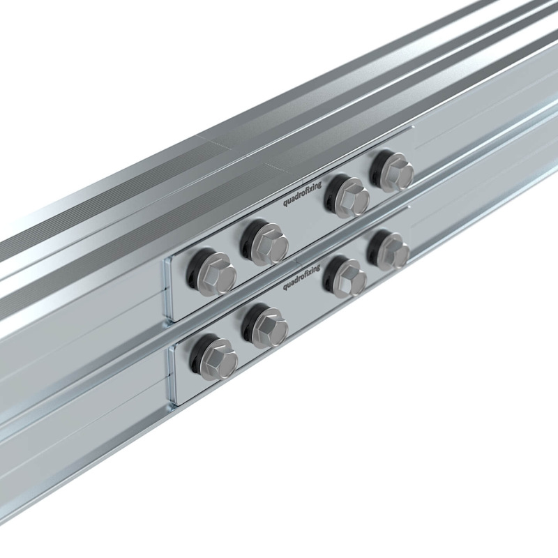 Alumínium teraszprofil 50×40×4000 mm | QFX-ALU 50 1