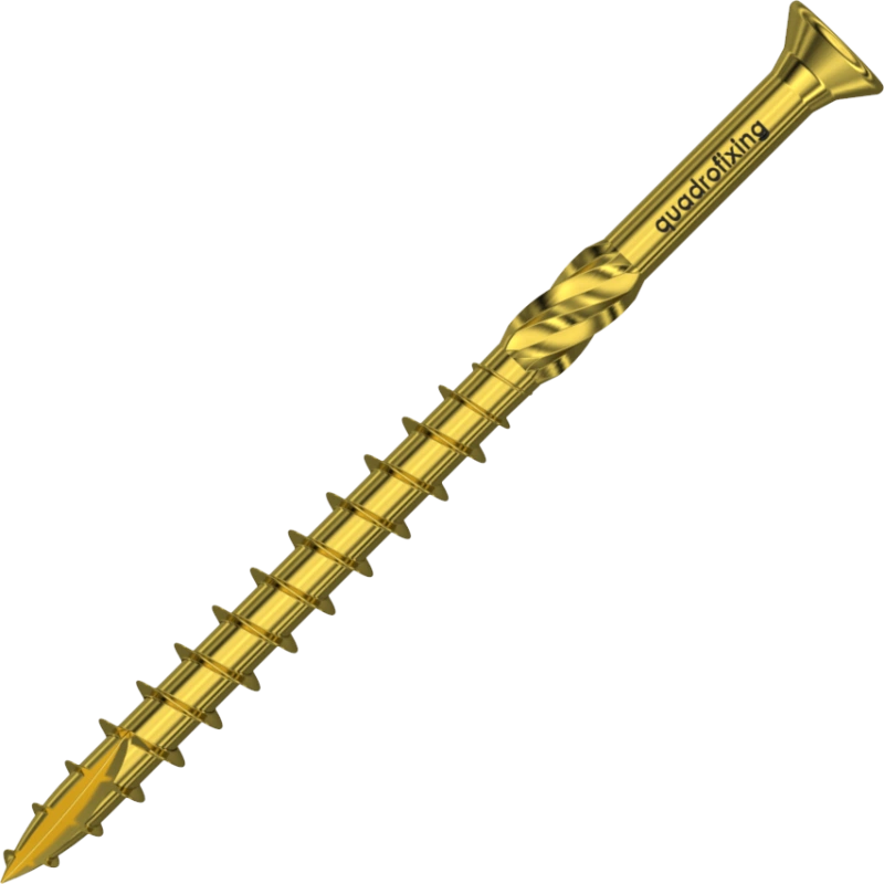 8x320 mm-es építőipari csavarok, süllyesztett fejjel (50 db + bit)