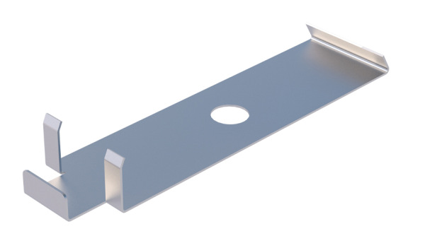 Alsó lezáró elem GIANT állítható terasz alátétekhez (rozsdamentes acél)