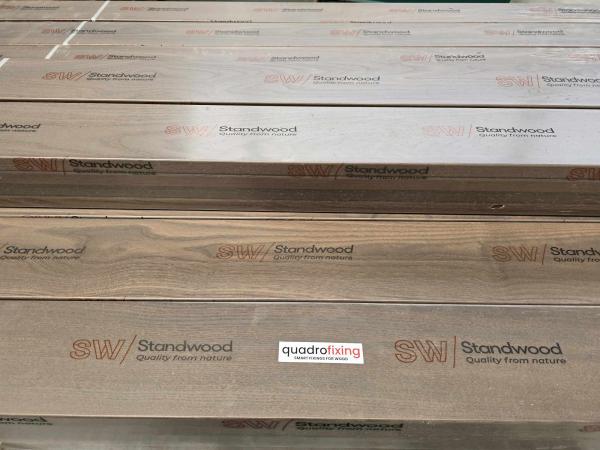 Thermowood kőris - teraszprofil 20x117 mm, Premium ( válogatott fa) 1