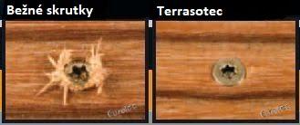 Terrassotec teraszcsavar 5,0 mm, rozsdamentes C1, (200 db) Eurotec